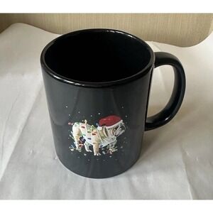 Holiday Boxer Dog Mug Adorable Ceramic